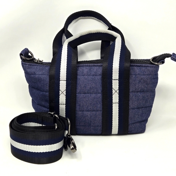 THINK ROYLN Handbags - Think Royln Li'l Mama Bag In Denim Blue